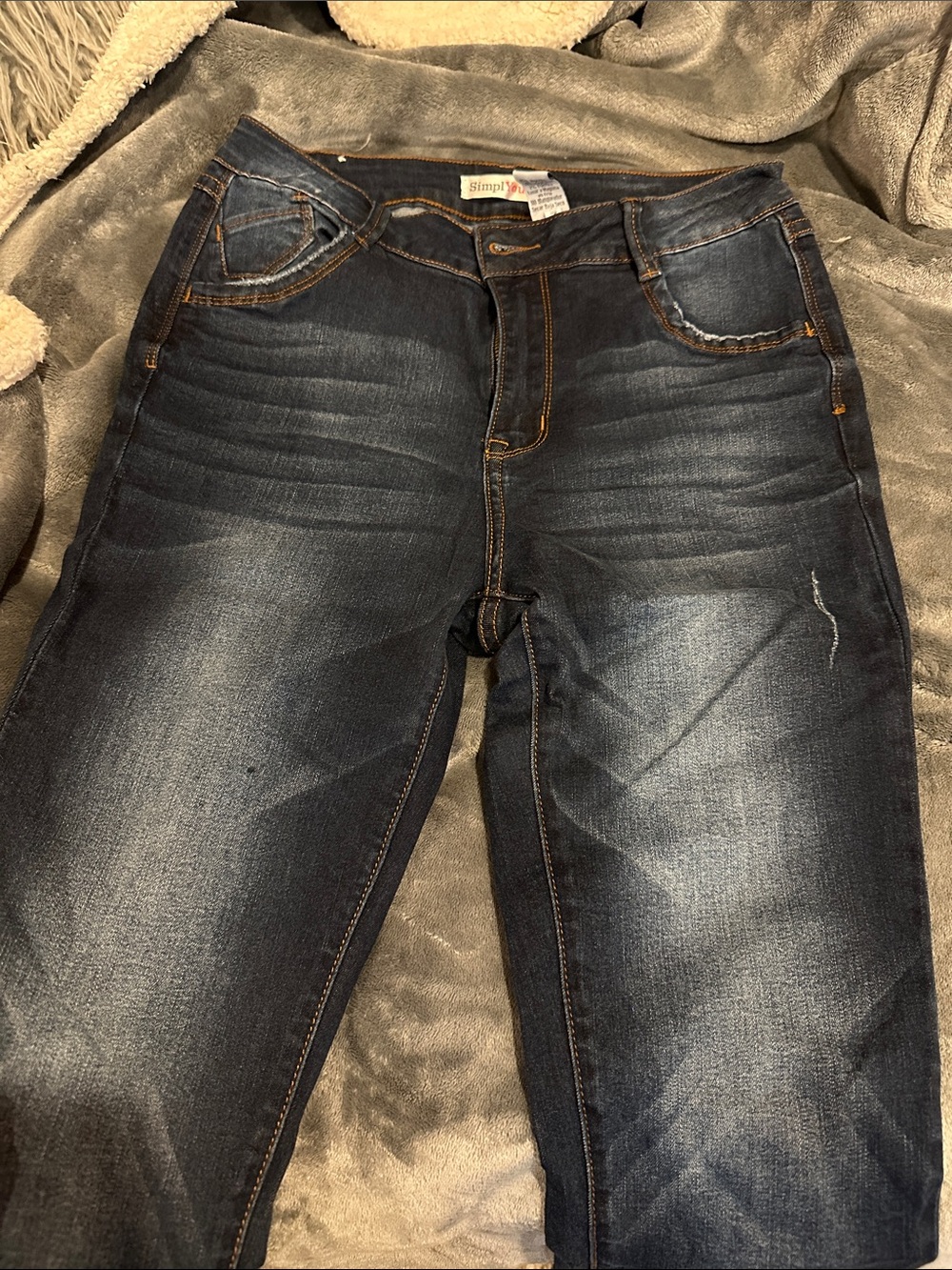 Simply Young Styled Women’s Midnight Blue Skinny Jeans